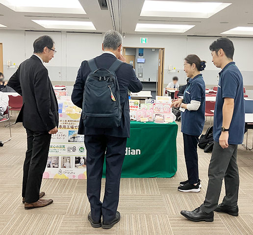 第62回日本小児アレルギー学会学術大会の出展の様子
