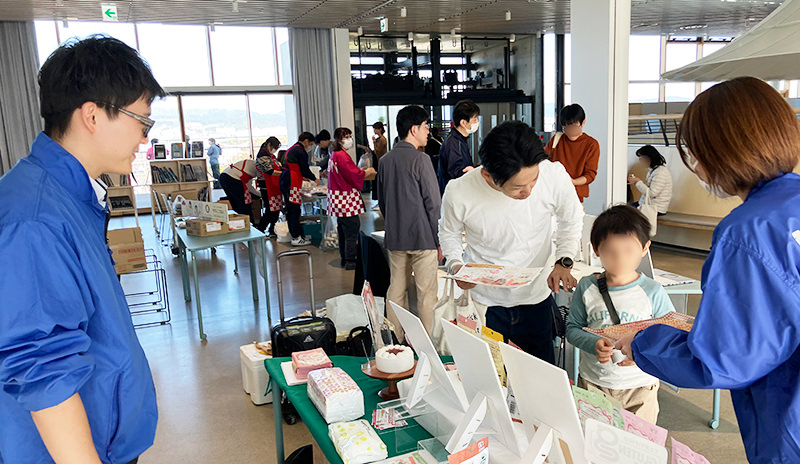大阪府茨木市食育推進月間イベントの様子